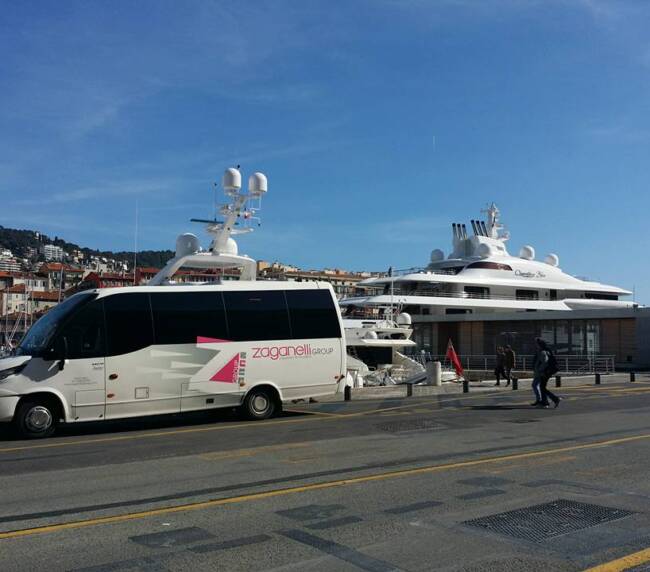 Foto autobus Zaganelli Group in viaggio
